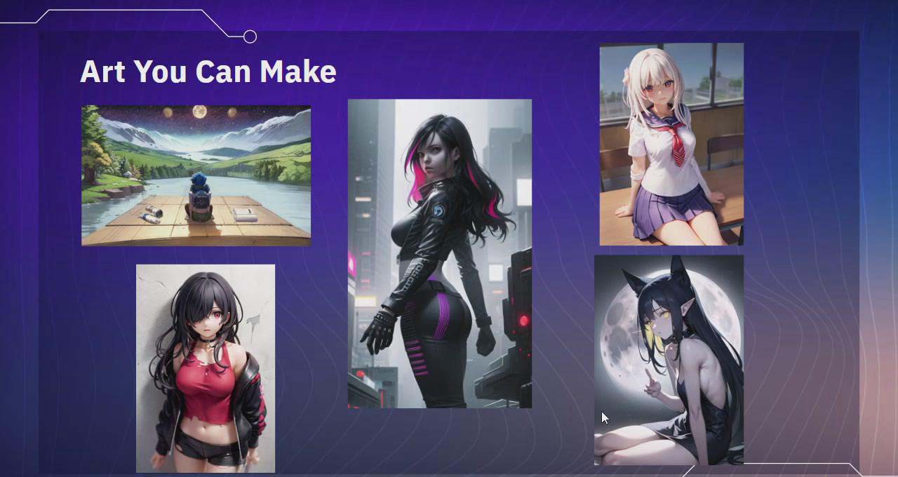 利用Stable Diffusion创建动漫艺术图像使用AI绘画赚钱-中英字幕 利用Stable Diffusion创建动漫艺术图像使用AI绘画赚钱-中英字幕