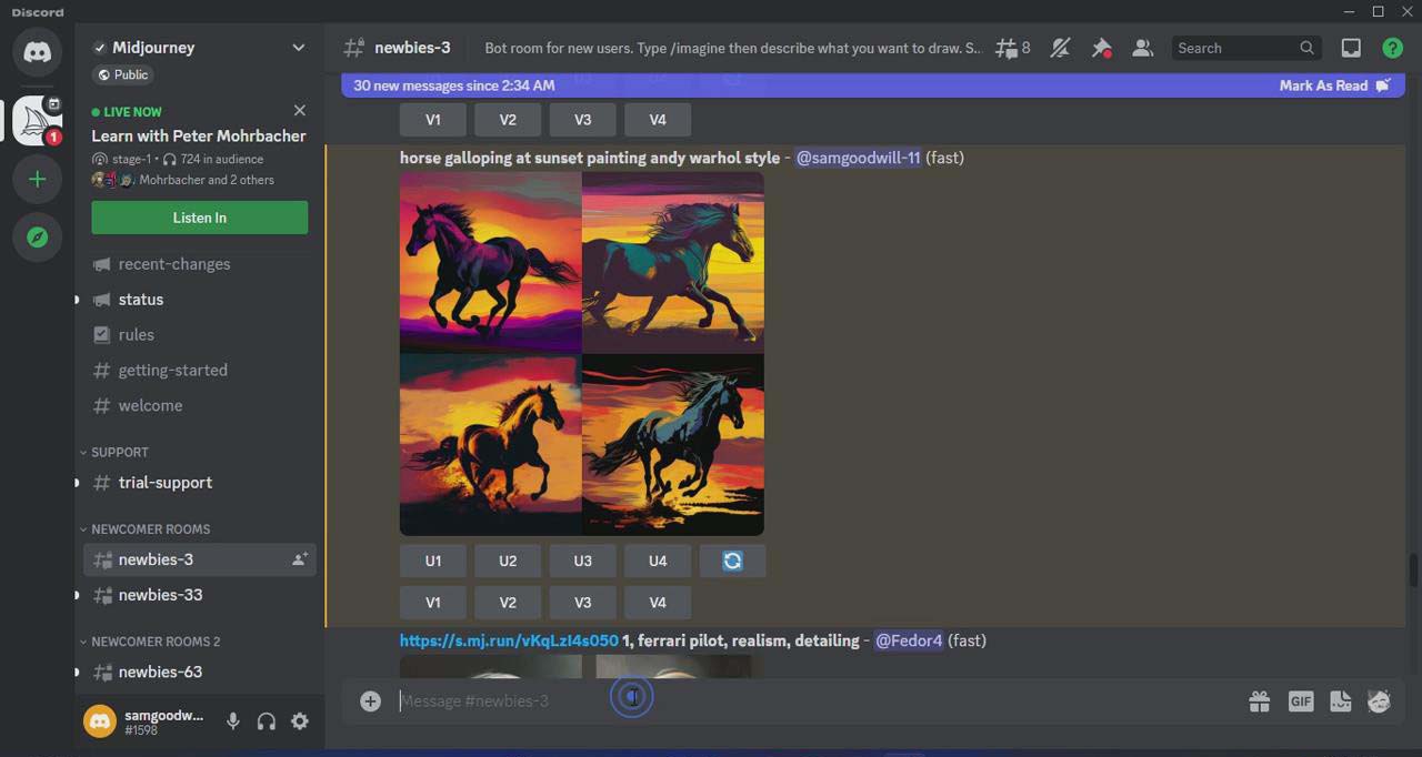 (9643期)Midjourney AI人工智能艺术图片从入门到高级创作教程-34节课-中英字幕 (9643期)Midjourney AI人工智能艺术图片从入门到高级创作教程-34节课-中英字幕