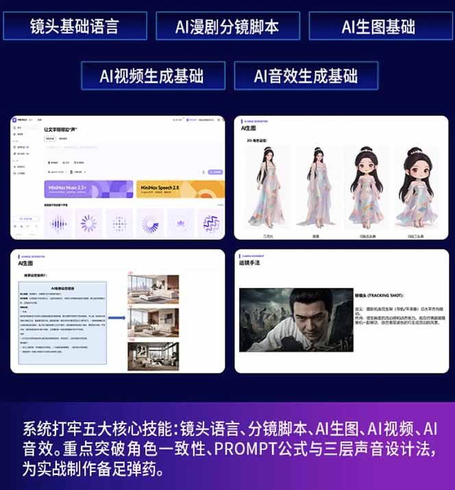 （18280期）AI漫剧硬核课：巨日禄+豆包+即梦+可灵+Vidu+剪映：一套课玩转国产工具，低成本产出爆款漫剧