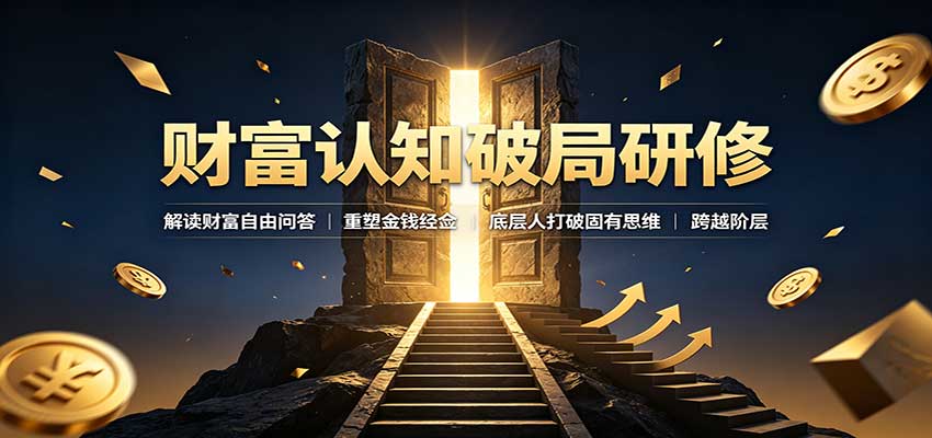 财富认知破局研修:解读"孙割",重塑金钱观念,底层人打破固有思维跨越阶层