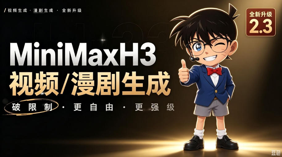 【MiniMaxH3一键懒人整合包】AI视频/漫剧生成工具,支持30_40_50显卡,ComfyUI整合包安装部署!最低8g显存也能跑!