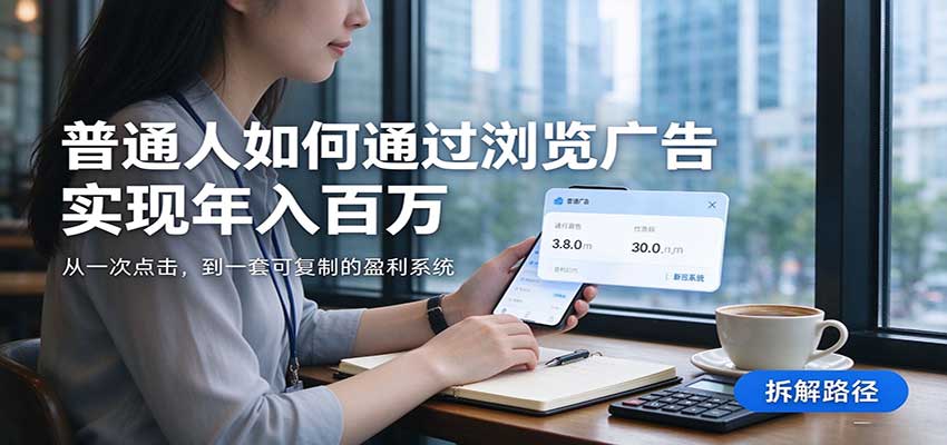 2026最新技术24小时全自动浏览广告,全网独家,单台设备日入200+,支持实地学习考察